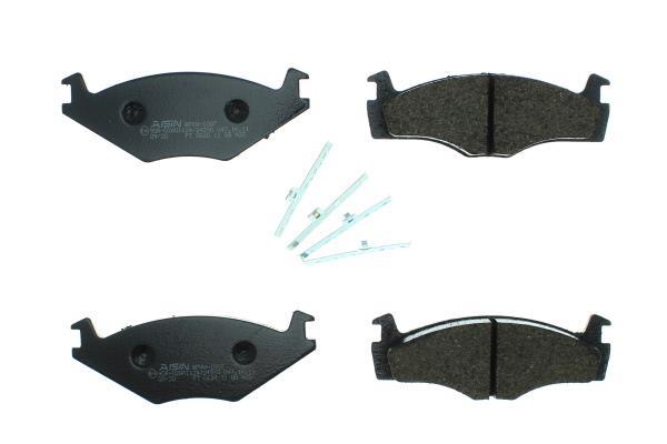 Jeu de 4 plaquettes de frein AISIN ref. BPVW-1007